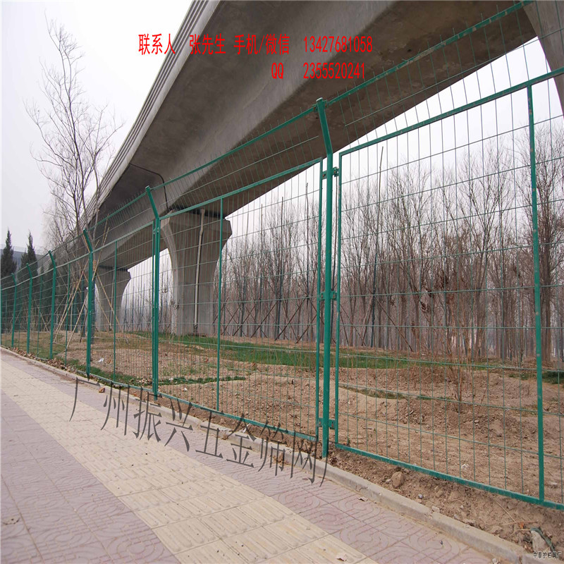 高速公路框架護欄網 道路兩側鐵絲護欄網 鋼絲防護網工廠,批發,進口,代購