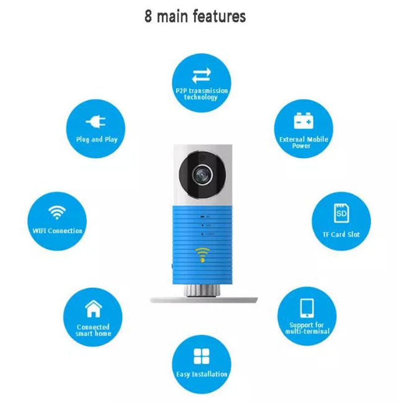 智能傢居網絡攝影頭 Wifi 720P 無線手機監控攝影機微型攝影機批發・進口・工廠・代買・代購