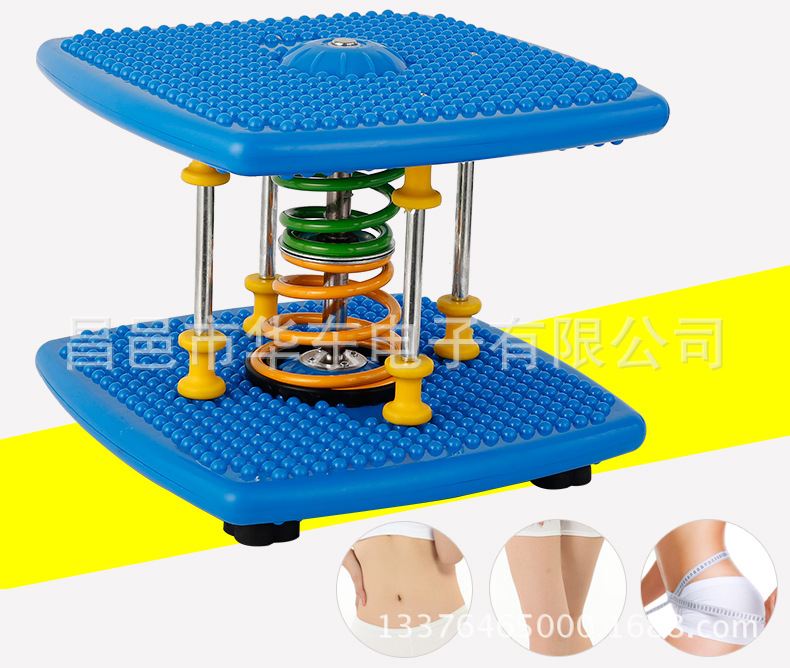 韓國雙彈簧塑身扭腰機跳舞機傢用運動踏步機健身扭扭樂批發・進口・工廠・代買・代購