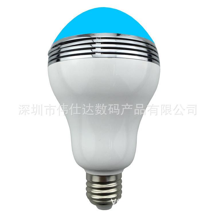 供應智能變色LED藍牙音響燈 會唱歌的APP藍牙燈泡批發・進口・工廠・代買・代購