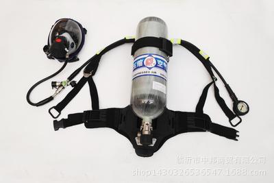 唐山普達6.8L碳纖維瓶正壓式空氣呼吸器普達空呼堪比巴固空呼MSA工廠,批發,進口,代購