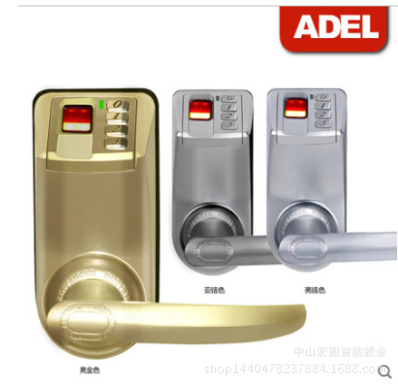 愛迪爾 ADEL 3398型 傢庭/辦公 指紋鎖 密碼鎖工廠,批發,進口,代購