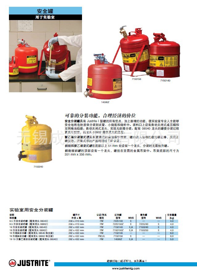 濟南分裝罐|分裝罐|安全罐|實驗室專用|FM認證|來電咨詢|歡迎來電工廠,批發,進口,代購