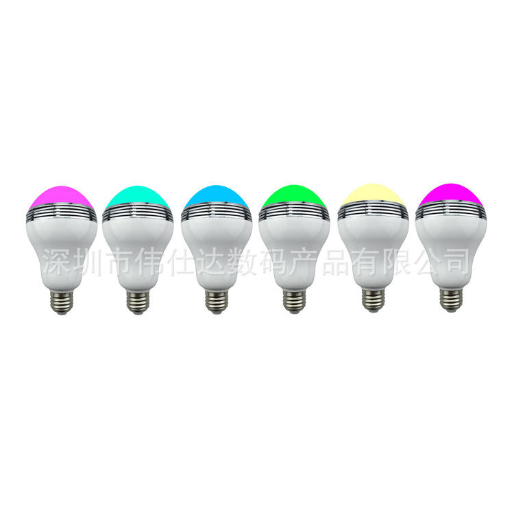 供應LED藍牙燈泡 五顏六色七彩LED燈批發・進口・工廠・代買・代購