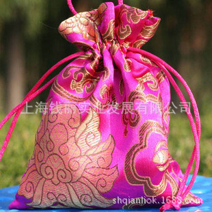 【錢麗】紫色方形福袋 刺繡口袋 喜糖袋 可定做各種喜糖袋 香包批發・進口・工廠・代買・代購