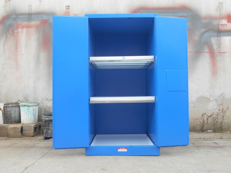 廠傢直銷90加侖藍色弱腐蝕性化學品儲存櫃，防火安全櫃，防爆櫃批發・進口・工廠・代買・代購