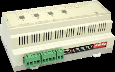 專業提供 智能調光模塊 4路10A 0-10V調光模塊 智能燈光調節批發・進口・工廠・代買・代購
