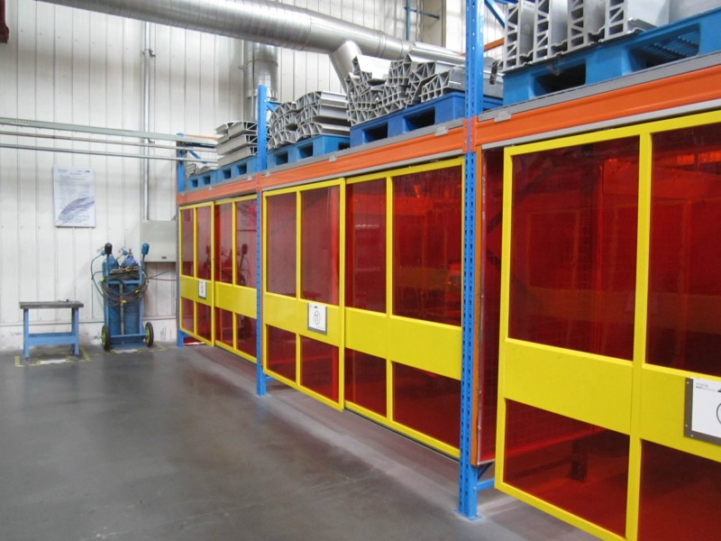 默邦專業生產 焊接屏風 擋弧光屏風 電焊移動屏風工廠,批發,進口,代購