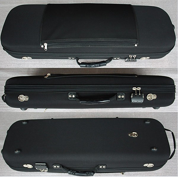 高檔小提琴琴盒4/4 德國款小提琴盒子黑色 獨立譜袋 高大上文藝范工廠,批發,進口,代購