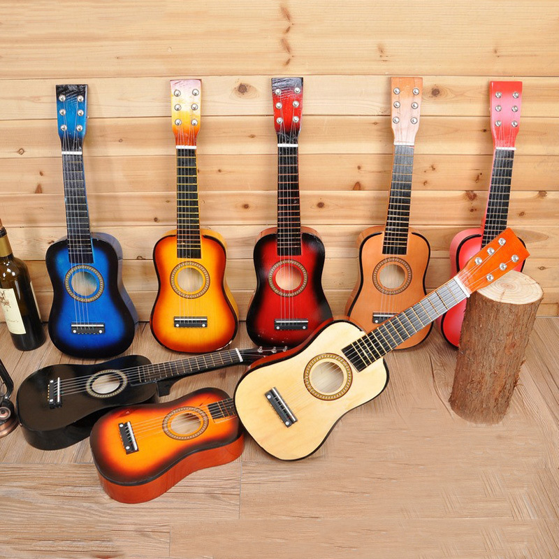 木製尤克裡裡23寸兒童可彈奏小吉它 兒童彈撥樂器 生日節日禮物工廠,批發,進口,代購
