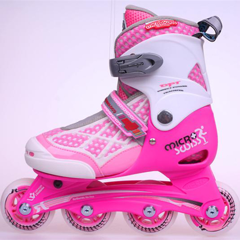 米高906兒童溜冰鞋米高兒童輪滑鞋直排可調男女旱冰鞋工廠,批發,進口,代購
