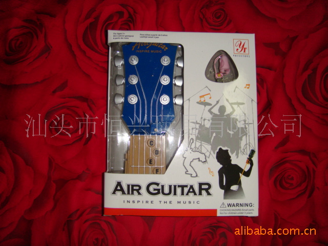 【廠傢直銷】奇特 紅外線空氣吉他它電吉他兒童音樂吉它 熱銷中工廠,批發,進口,代購