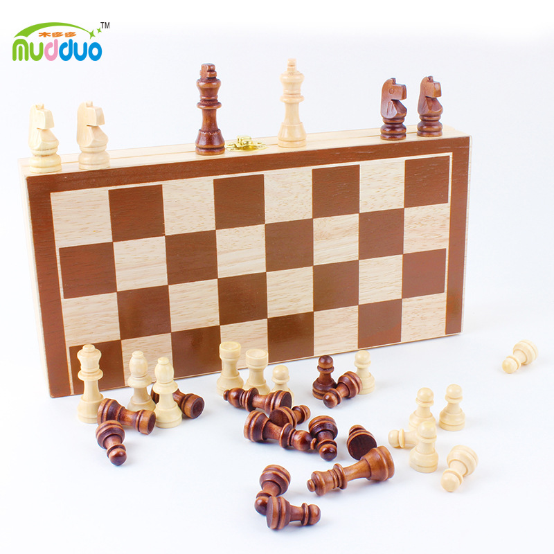 供應批發 木製玩具 國際象棋 木質折疊式高檔木製象棋 可折疊棋盤工廠,批發,進口,代購