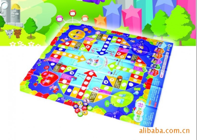 棋牌~兒童遊戲飛行棋 塑料棋 zhi'li(開發智力、娛樂、放松)工廠,批發,進口,代購