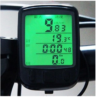 SD-563A自行車中英文碼表/山地車大屏防水測速度表/單車騎行裝備工廠,批發,進口,代購