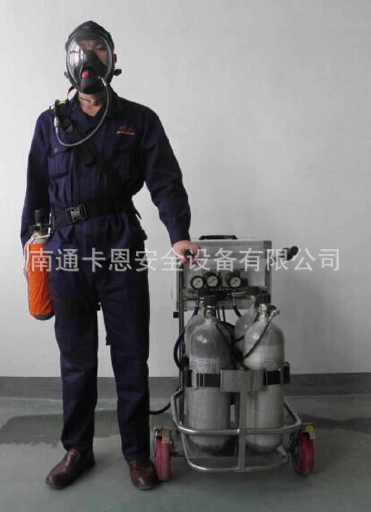 移動供氣源長管呼吸器逃生系統推車式空氣呼吸器工廠,批發,進口,代購