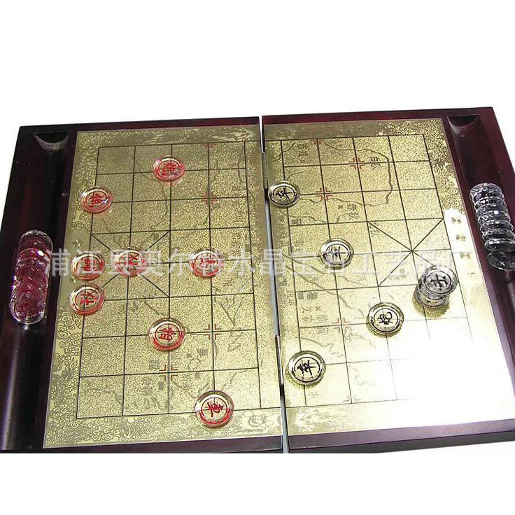 廠傢批發  高檔水晶象棋 雕刻象棋  商務禮品  教師節禮物 R工廠,批發,進口,代購