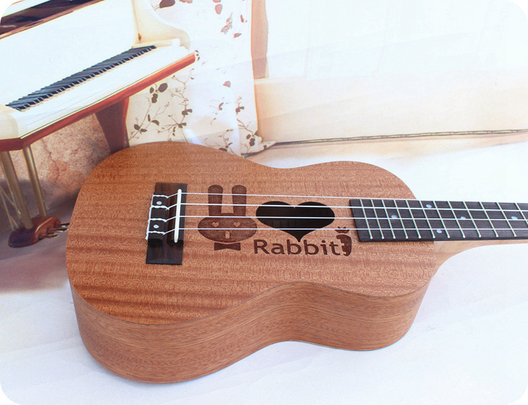 尤克裡裡23寸ukulele烏克麗麗 夏威夷四弦琴小吉他兔熊款批發・進口・工廠・代買・代購