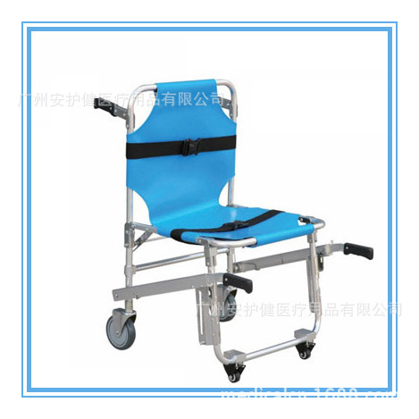 救護骨折病人可折疊式易攜鋁合金醫用傢用多功能樓梯椅式兩用擔架工廠,批發,進口,代購