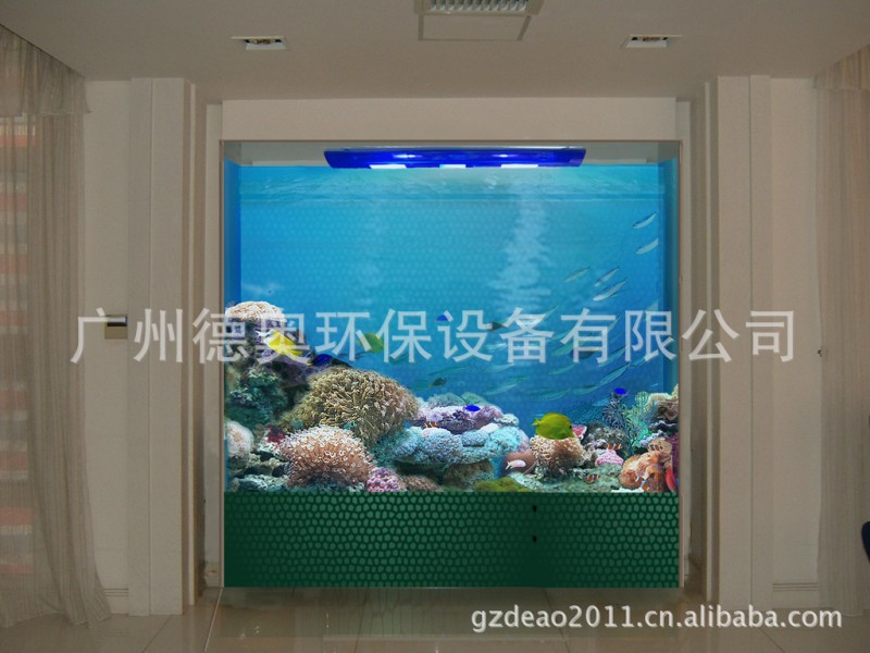 廣州德奧公司專業承接別墅亞克力水族魚缸酒店大堂水族缸工廠,批發,進口,代購