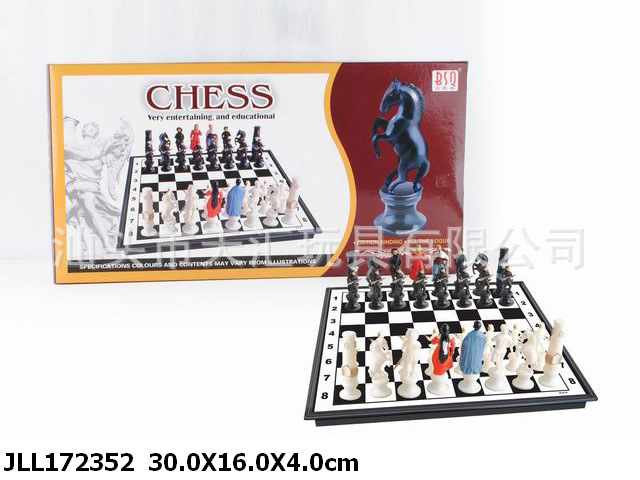 品牌折疊 人偶國際象棋 學生專用棋具 兒童傢庭遊戲棋16*16工廠,批發,進口,代購