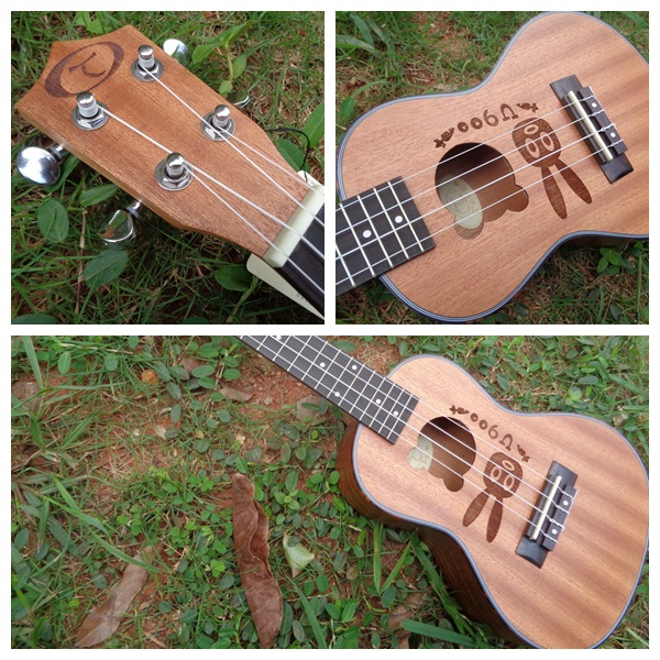 Ukulele 23寸卡通小兔款尤克裡裡四弦琴 烏克麗麗夏威夷小吉他工廠,批發,進口,代購