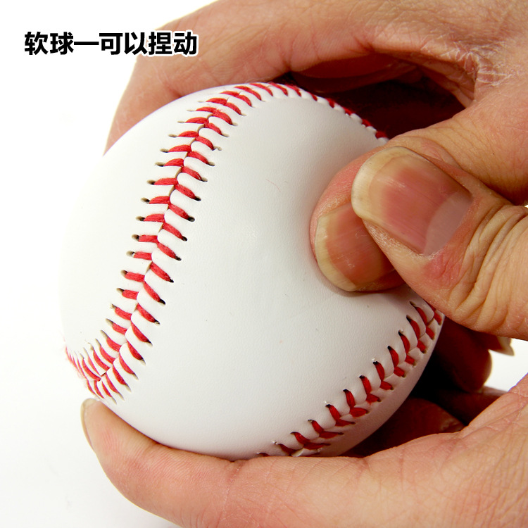 正品SAIBA棒球 9號軟式訓練用球 軟填充打擊用球 適用合金棒球棒批發・進口・工廠・代買・代購