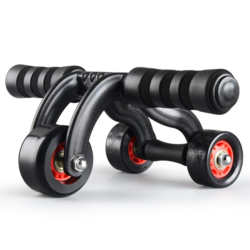 傢用多功能健腹輪腹肌輪 健身器材三輪健身器運動滾輪健身輪巨輪批發・進口・工廠・代買・代購