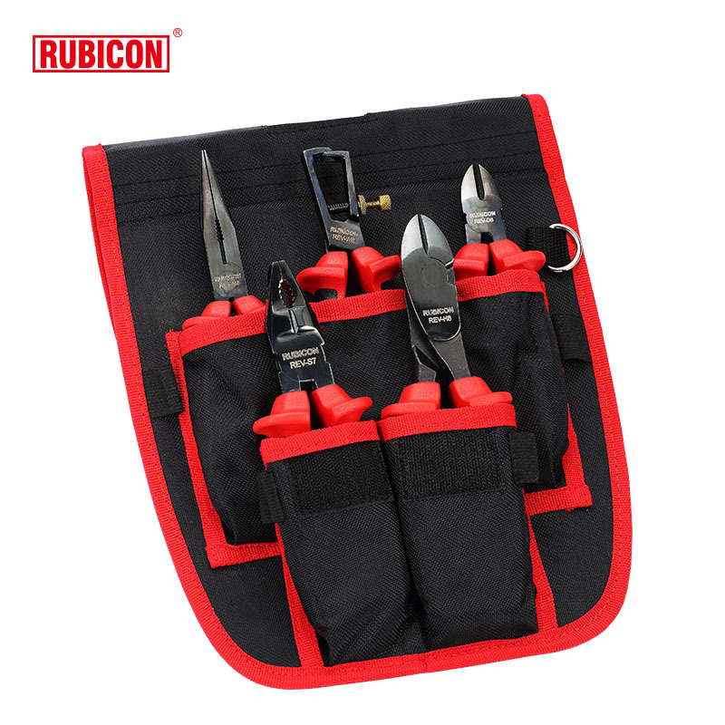 原裝進口羅賓漢(RUBICON)5件絕緣電工鉗工具套裝REV-05A手動工具工廠,批發,進口,代購