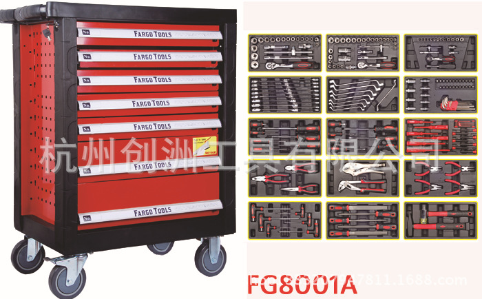 196件套工具車組套工具  汽修工具 工具車組套批發・進口・工廠・代買・代購