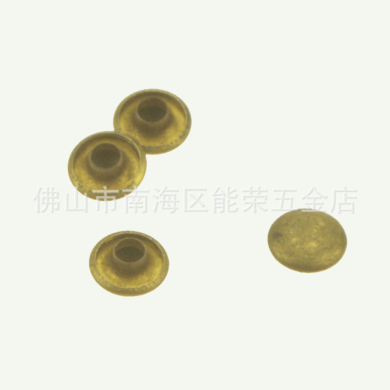 環保銅胚7mm （2.6）孔 撞釘麵工廠,批發,進口,代購