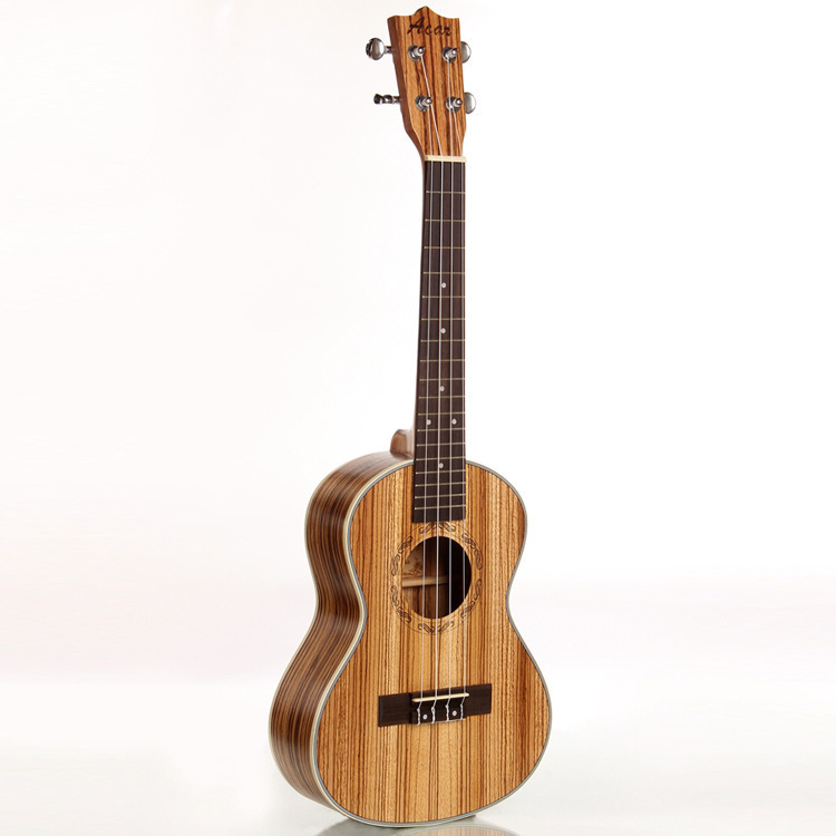 【惠陽樂器】供應27寸全斑馬木吉他 尤克裡裡 烏克麗麗 ukulele批發・進口・工廠・代買・代購