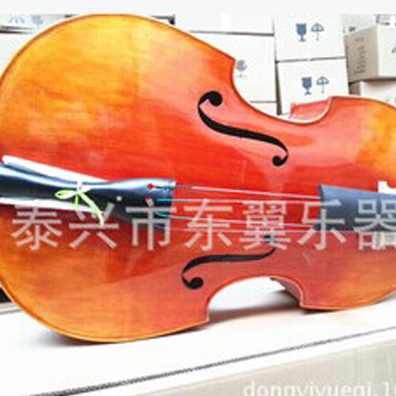 【新品推薦】高檔手工楓木花紋（低音）大提琴，廠傢價格低批發・進口・工廠・代買・代購