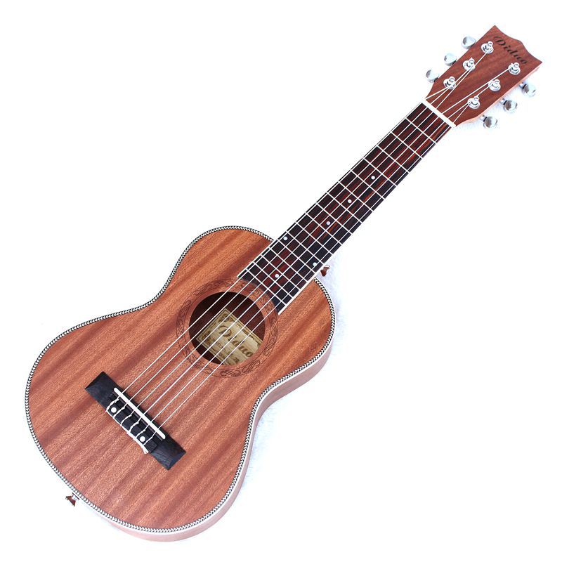 28寸吉他麗麗 尤克裡裡 烏克麗麗 ukulele 6弦小吉他 全桃花芯工廠,批發,進口,代購