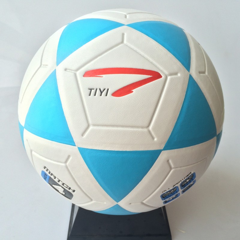 廠傢直銷 4號pvc足球 2016足球定製 三角貼皮足球  一件代發批發・進口・工廠・代買・代購