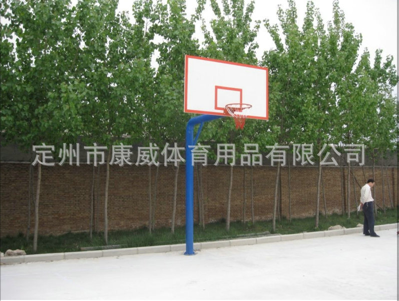 標準戶外成人籃球架 可移動地埋圓管籃球架 壁掛液壓籃球架批發・進口・工廠・代買・代購