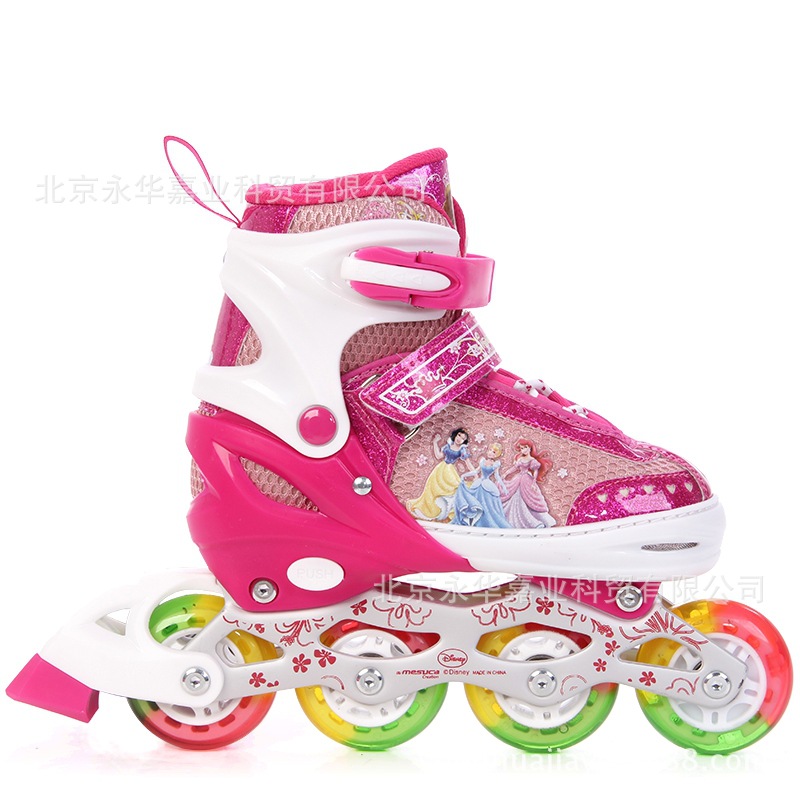 迪士尼輪滑鞋 兒童溜冰鞋 公主可調旱冰鞋套裝DCY31038-D工廠,批發,進口,代購