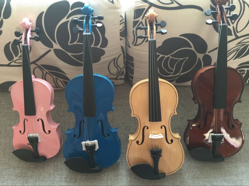 彩色小提琴 成人兒童初學專用 正品品質保障 廠傢直銷 價格優惠批發・進口・工廠・代買・代購