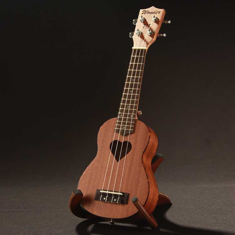 【烏克麗麗】21寸龜甲尤克裡裡夏威夷吉他沙比利心型ukulele樂器工廠,批發,進口,代購