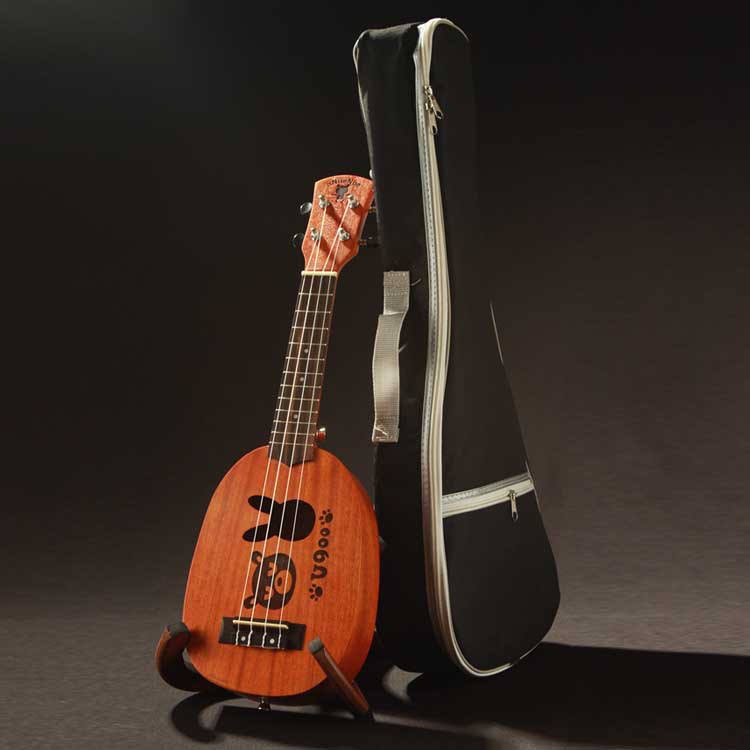 【烏克麗麗】供應21寸熊貓尤克裡裡波羅桶上色ukulele雕刻小吉他工廠,批發,進口,代購