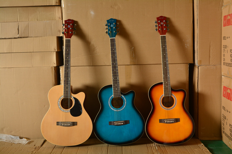 批發特價吉他GAF  40寸椴木入門吉他 學生練習吉他特價工廠,批發,進口,代購