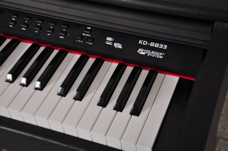 AQ833電鋼琴88鍵標準漸進式配重鋼琴鍵盤工廠,批發,進口,代購