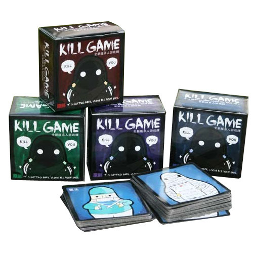 kill game 殺人遊戲牌 Q版殺人 歡樂聚會桌遊工廠,批發,進口,代購