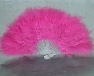 舞會全絨加厚羽毛標準老年廣場舞蹈扇子舞臺羽毛28片紅紫粉藍色工廠,批發,進口,代購