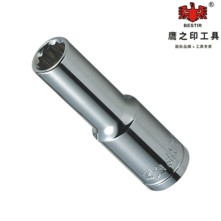 批發鷹之印臺灣原產1/2鏡麵加長12角套筒12.5MM套筒8-32MM 83808工廠,批發,進口,代購