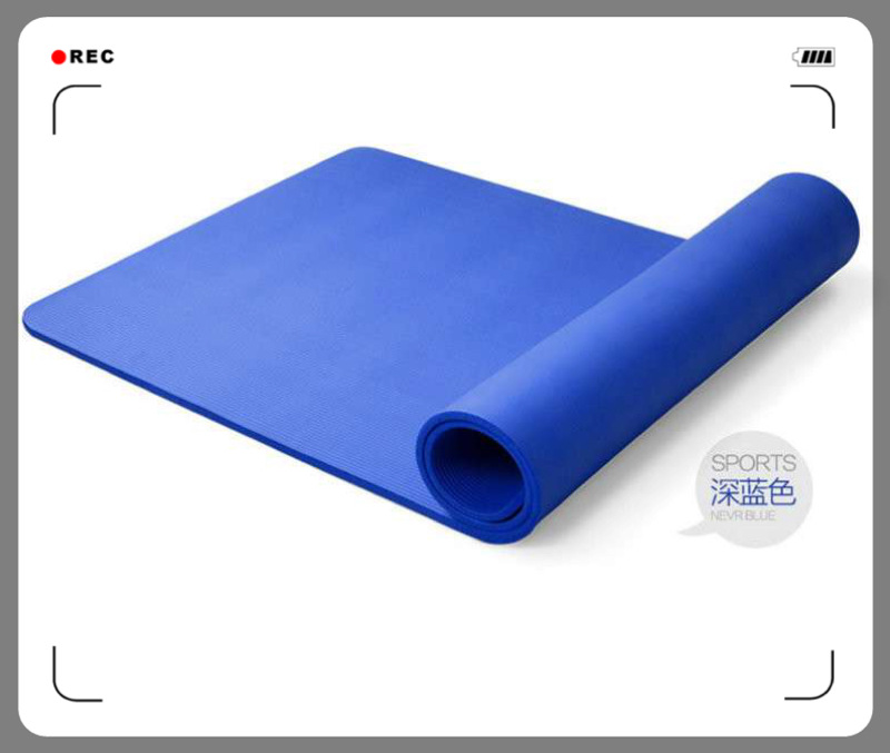 歐美15mm加厚無味防滑環保瑜伽墊平板支撐健身墊工廠,批發,進口,代購