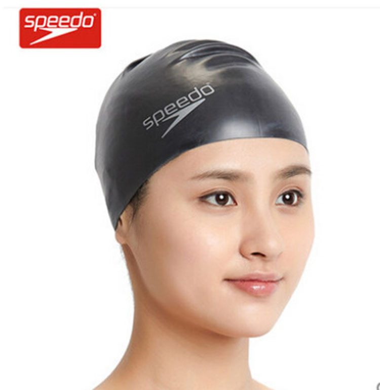 speedo速比濤泳帽時尚矽膠泳帽男女長發大號防水遊泳帽正品超值工廠,批發,進口,代購
