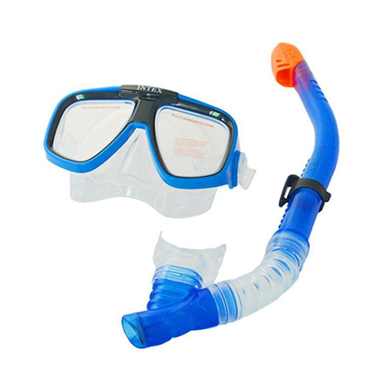 INTEX 兒童成人潛水鏡組合全乾式呼吸管沖浪浮潛裝備浮潛三寶工廠,批發,進口,代購