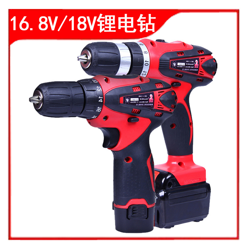 鐵拳12V18V21V多功能鋰電充電式手電鉆電動螺絲刀起子機充電電鉆工廠,批發,進口,代購