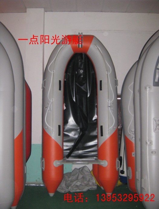 韓國進口pvc夾網耐用3.3米沖鋒舟橡皮艇充氣釣魚船鋁合金底包郵工廠,批發,進口,代購